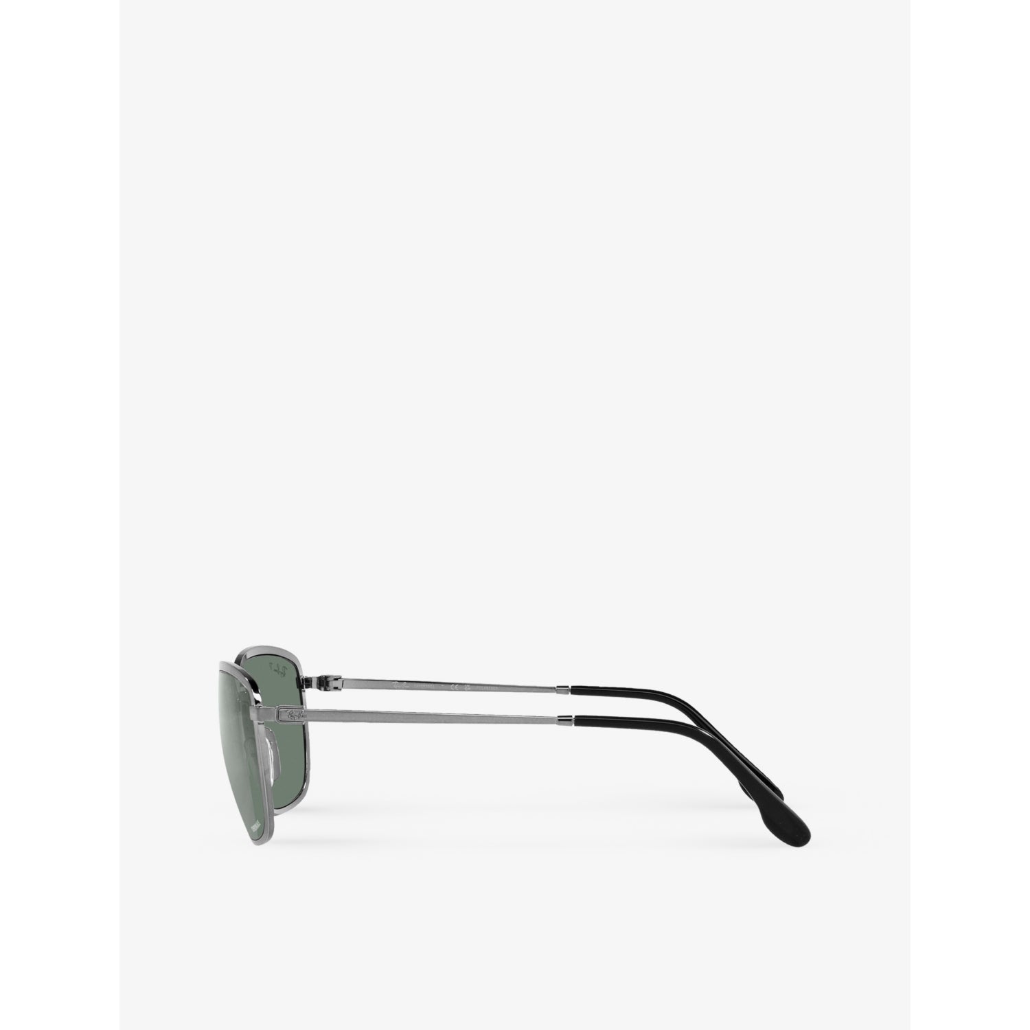 Ray-Ban RB3705 square-frame metal sunglasses, UK version