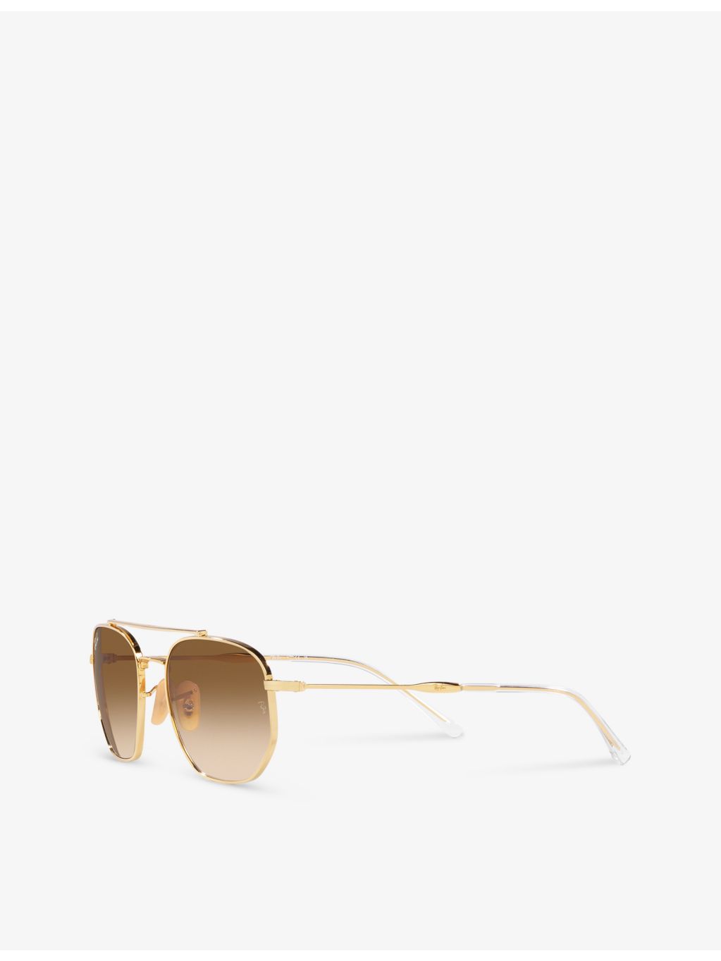 Ray-Ban RB3707 faceted metal sunglasses 54mm lens - British product