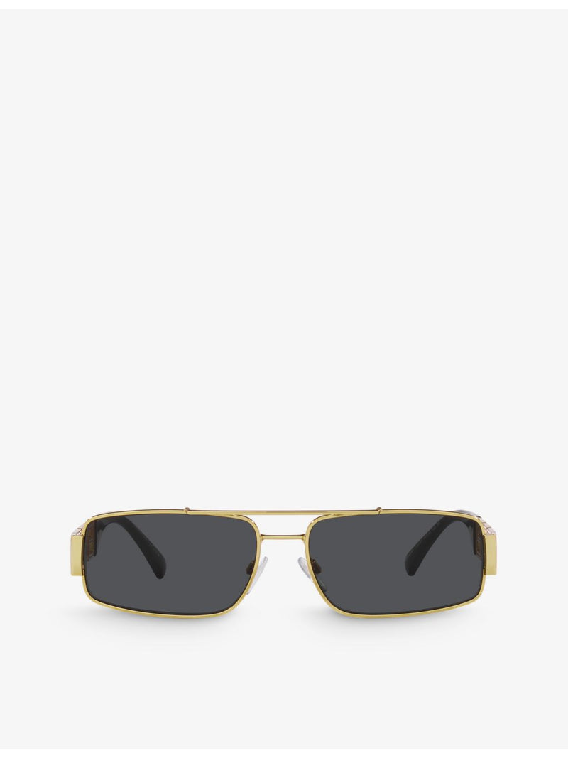 Versace VE2257 metal rectangle sunglasses (British brand)