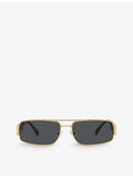 Versace VE2257 metal rectangle sunglasses (British brand)