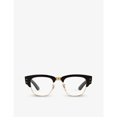 selfridges Ray-Ban Mega Clubmaster Square-frame Propionate Optical Glasses- Buy online at McGrocer