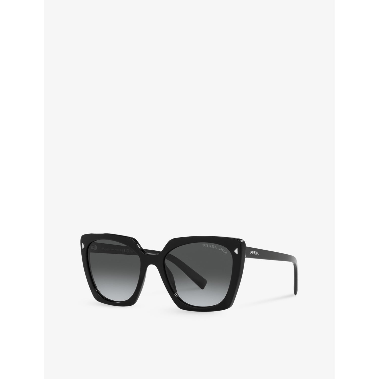 Prada PR 23ZS square-frame acetate sunglasses, oversized (British brand)