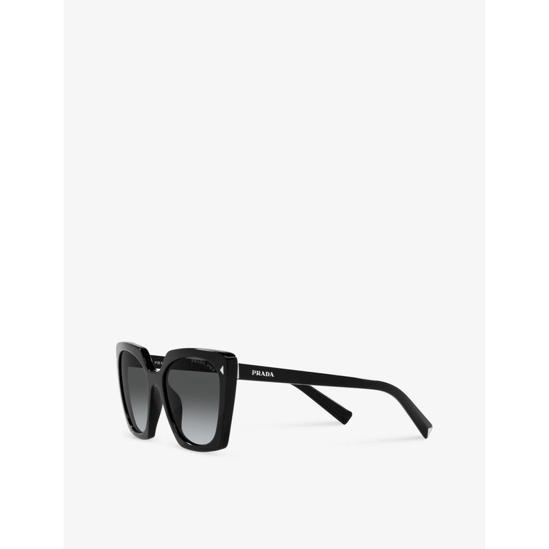 Prada PR 23ZS square-frame acetate sunglasses, oversized (British brand)