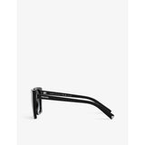Prada PR 23ZS square-frame acetate sunglasses, oversized (British brand)