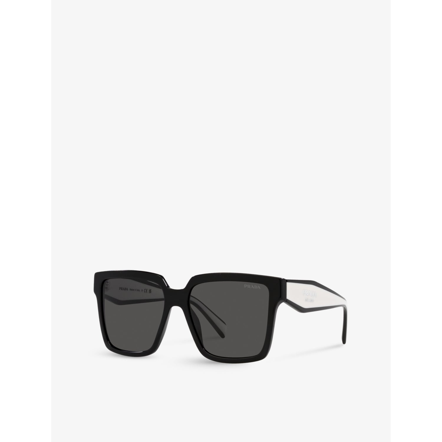 Prada square-frame acetate sunglasses PR 24ZS, imported from the UK