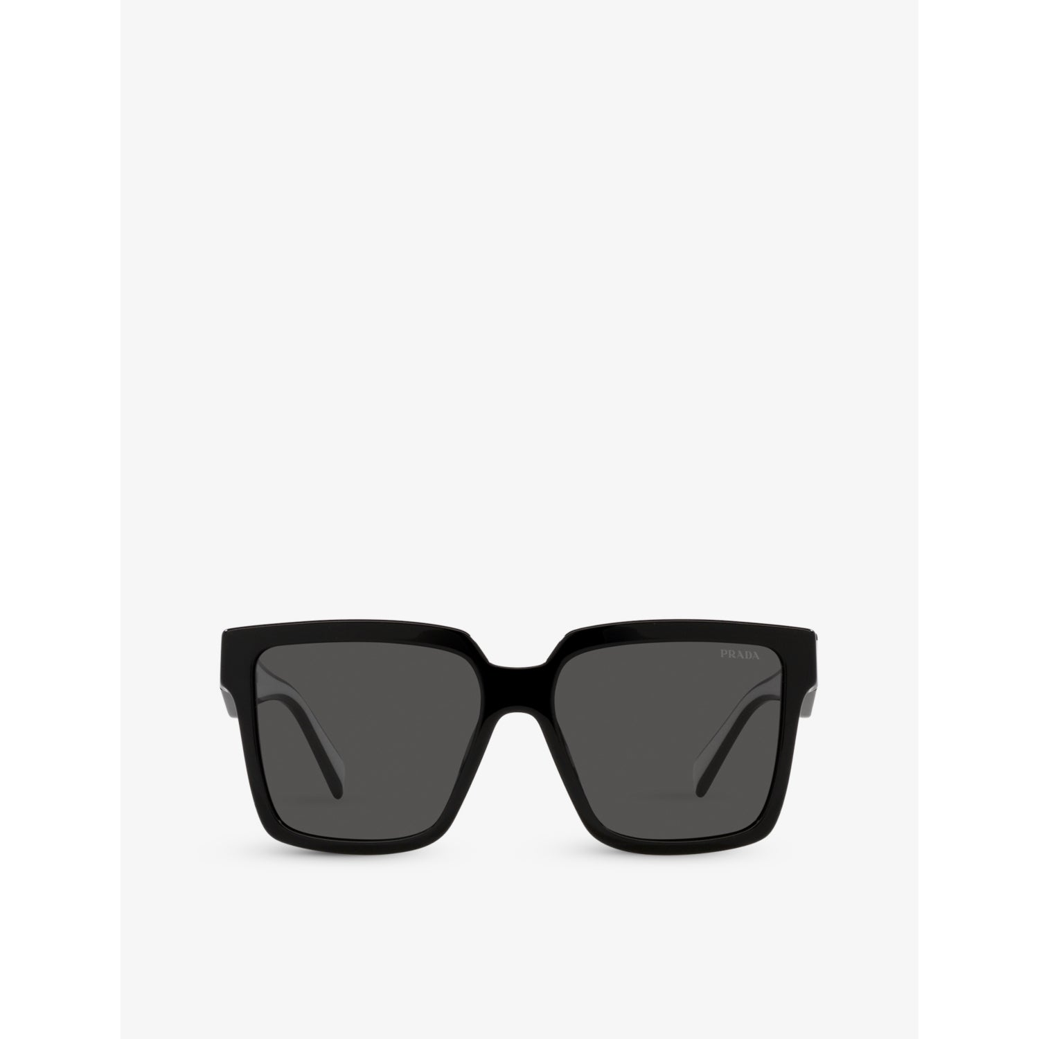 Prada square-frame acetate sunglasses PR 24ZS, imported from the UK