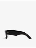 Ray-Ban RX0840V Mega Wayfarer square frame propionate sunglasses, imported from the UK