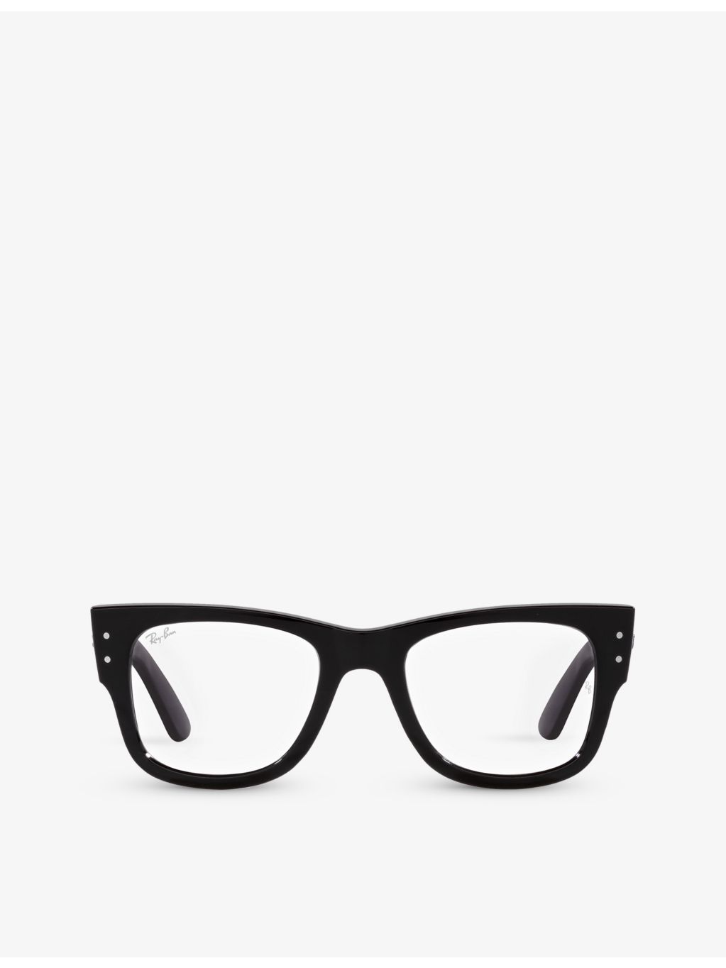 Ray-Ban RX0840V Mega Wayfarer square frame propionate sunglasses, imported from the UK