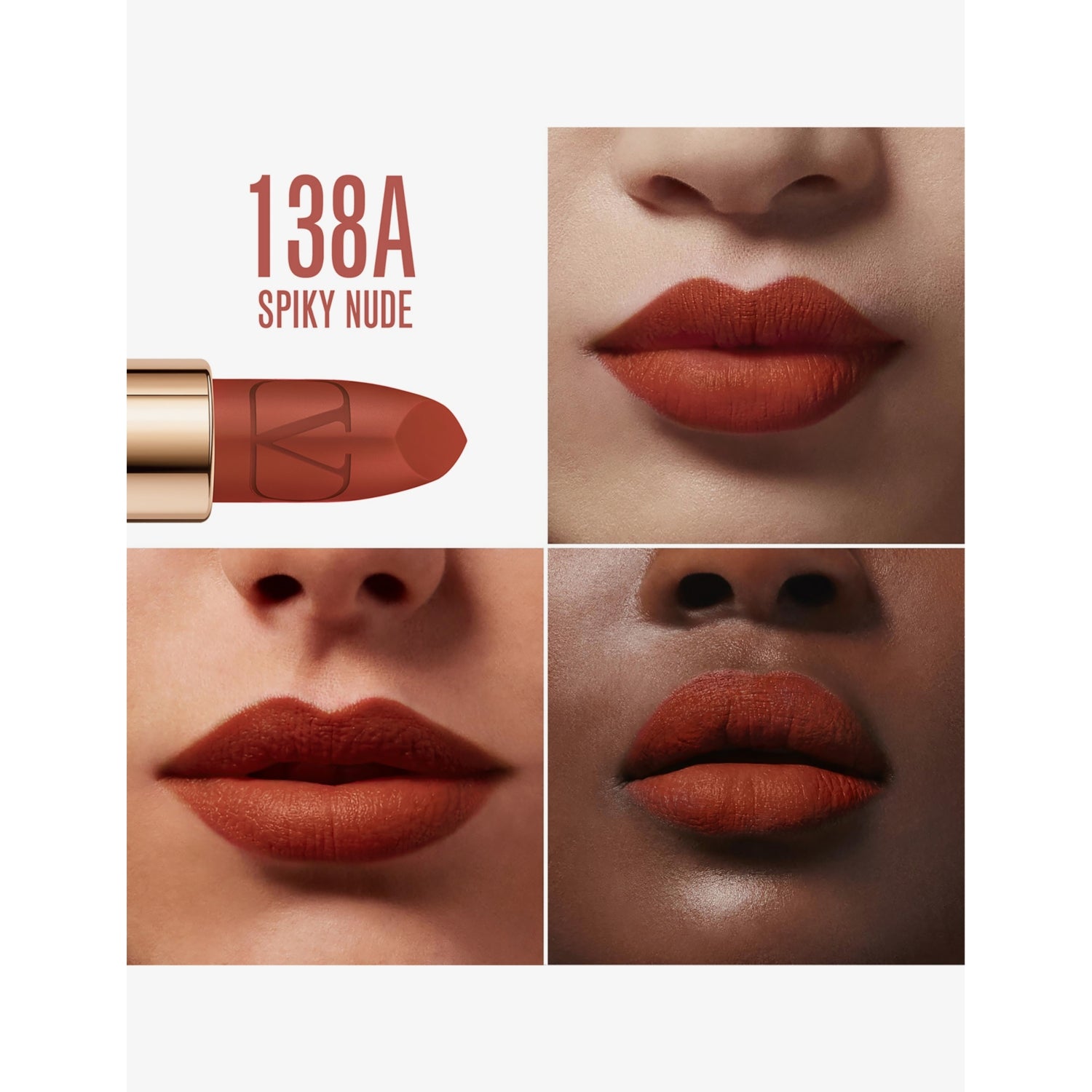 Valentino Beauty matte refillable lipstick 3.4g, imported from the UK