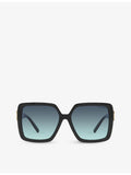 Tiffany & Co acetate square sunglasses, UK version