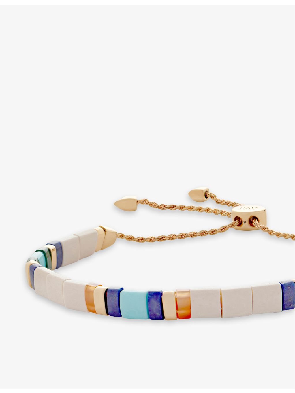 Monica Vinader Delphi jasper stone bracelet, UK version