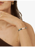 Monica Vinader Delphi jasper stone bracelet, UK version