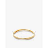 Nura Reef 18ct yellow gold-plated vermeil sterling-silver bangle - S