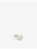 Monica Vinader Nura pearl pendant in 18ct gold vermeil - British product