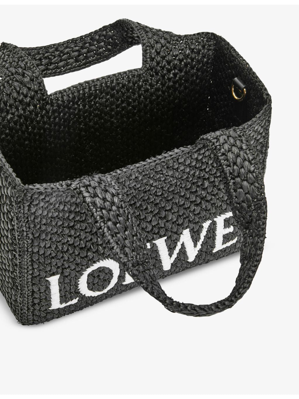 Loewe Paula's Ibiza small raffia tote bag (British brand)