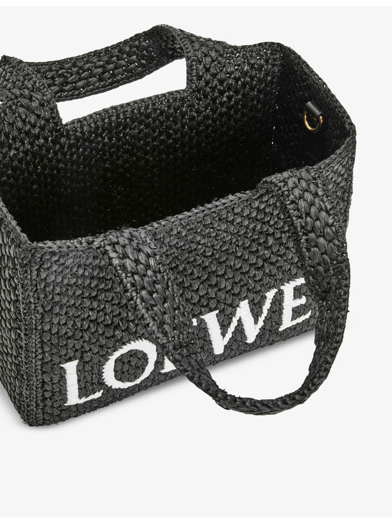 Loewe Paula's Ibiza small raffia tote bag (British brand)