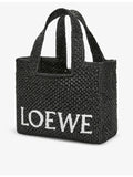 Loewe Paula's Ibiza small raffia tote bag (British brand)