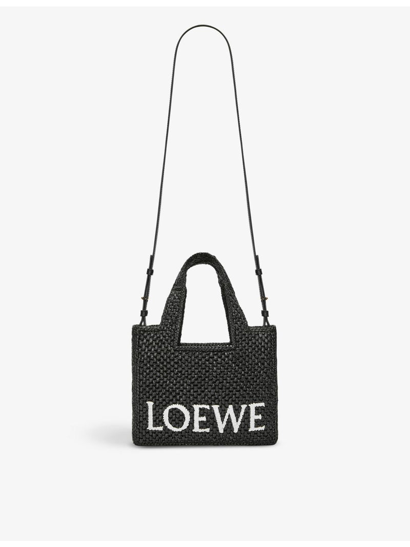 Loewe Paula's Ibiza small raffia tote bag (British brand)