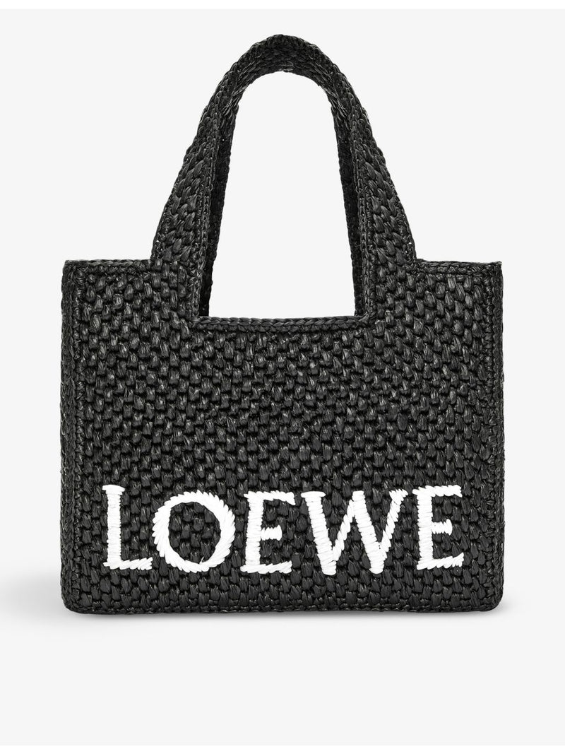 Loewe Paula's Ibiza small raffia tote bag (British brand)