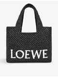 Loewe Paula's Ibiza small raffia tote bag (British brand)