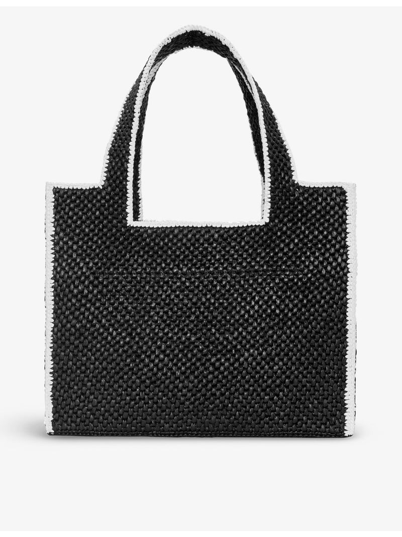 Loewe Paula's Ibiza large raffia tote bag, imported from the UK