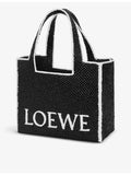 Loewe Paula's Ibiza large raffia tote bag, imported from the UK