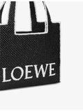 Loewe Paula's Ibiza large raffia tote bag, imported from the UK