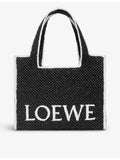 Loewe Paula's Ibiza large raffia tote bag, imported from the UK