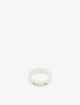 Serge DeNimes Loyalty Sterling Silver Ring 4mm