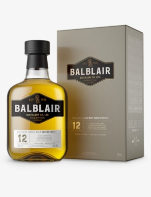 Balblair 12-year-old single malt Scotch whisky 700ml, UK version