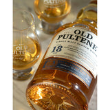 Old Pulteney 18 year old single malt Scotch, imported from the UK