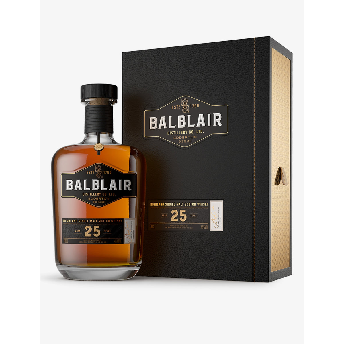 Balblair 25-year-old single malt whisky 700ml, UK version