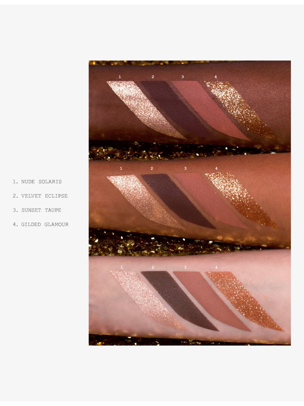 Pat McGrath Labs Divine Bronze Luxe Quad palette 5.2g, UK version