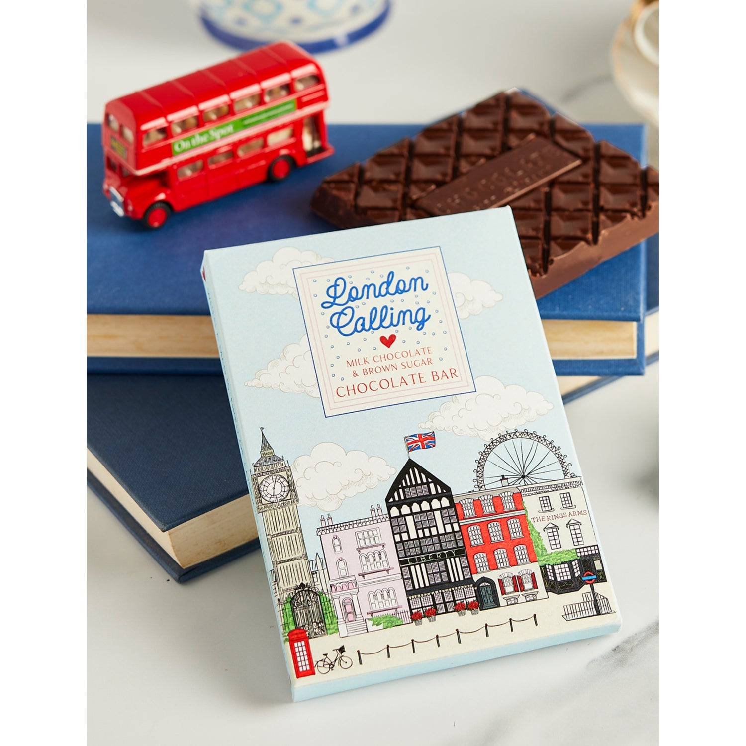 With Love From London milk chocolate bar 80g - British product