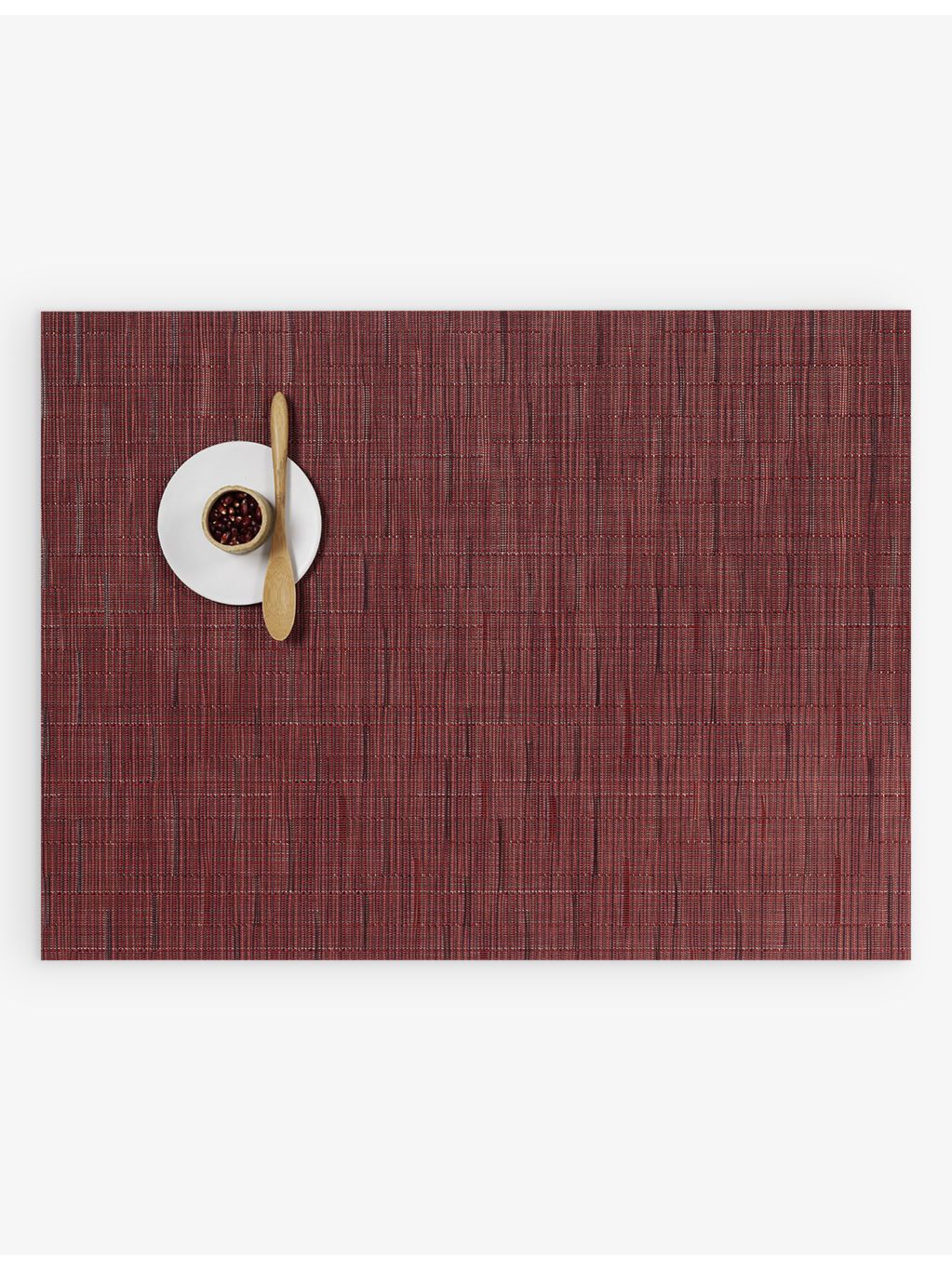 Chilewich woven bamboo rectangle placemat 36cm x 48cm - British product