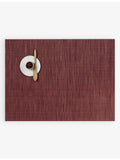 Chilewich woven bamboo rectangle placemat 36cm x 48cm - British product