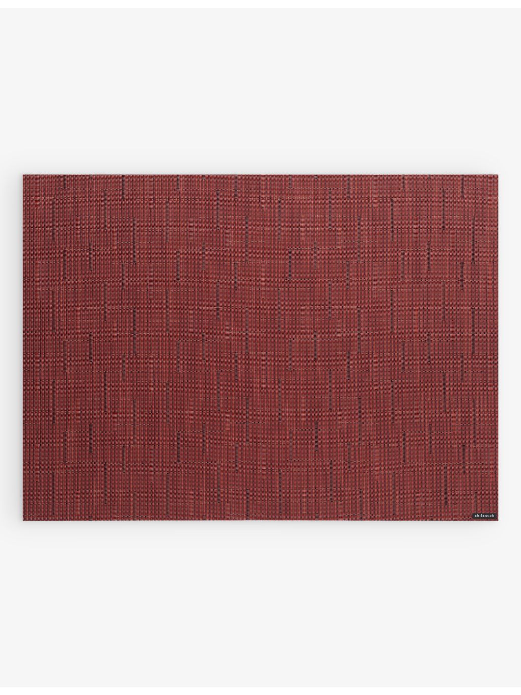 Chilewich woven bamboo rectangle placemat 36cm x 48cm - British product