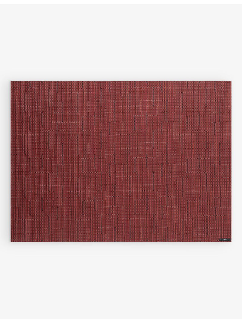 Chilewich woven bamboo rectangle placemat 36cm x 48cm - British product