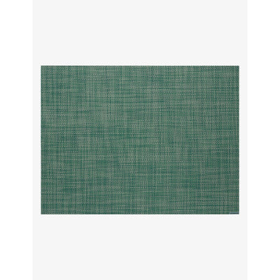 selfridges Chilewich Basketweave Mini Vinyl Placemat 36cm x 48cm- Buy online at McGrocer