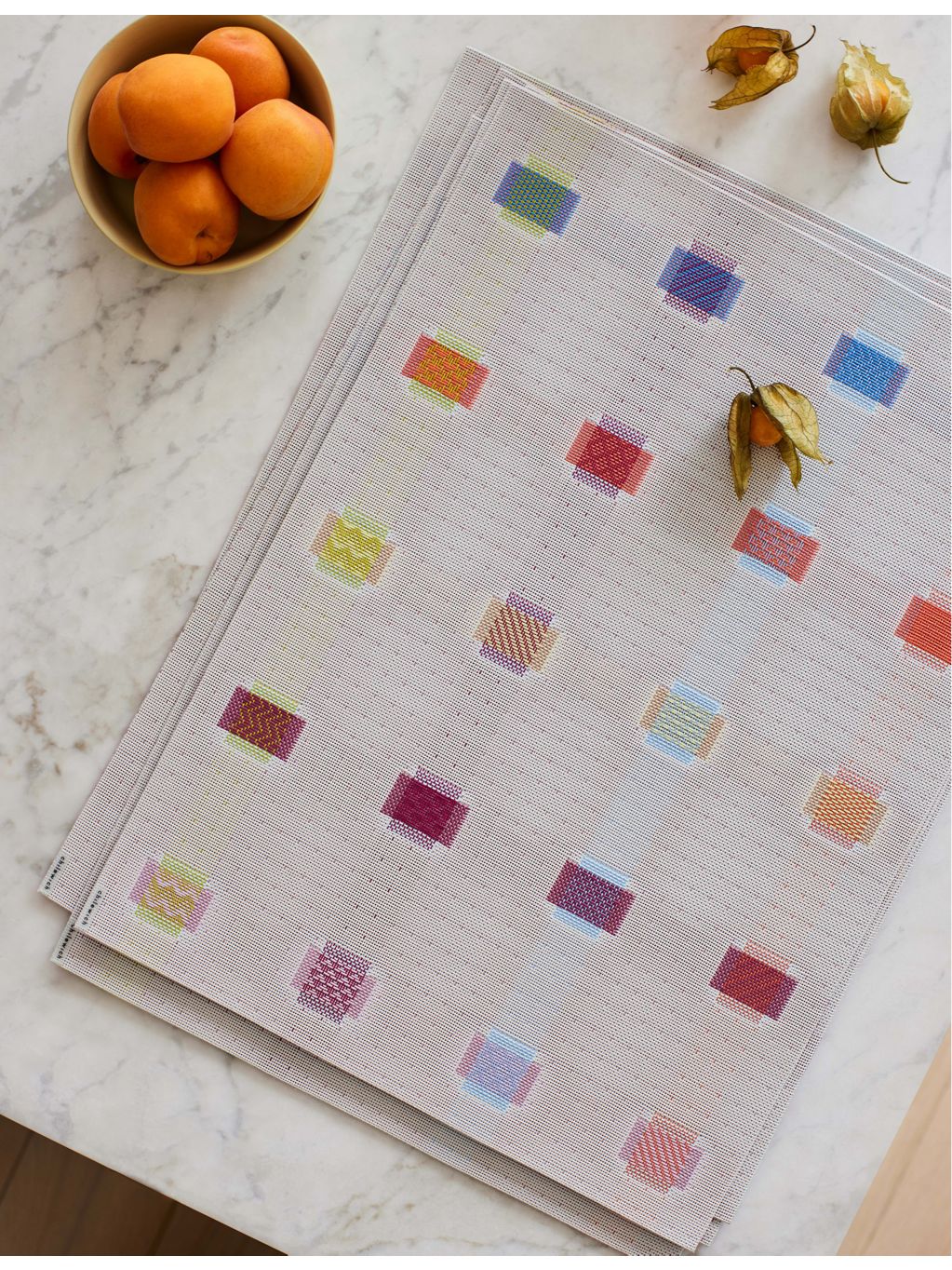 Chilewich Sampler woven rectangle placemat 36x48cm (British brand)