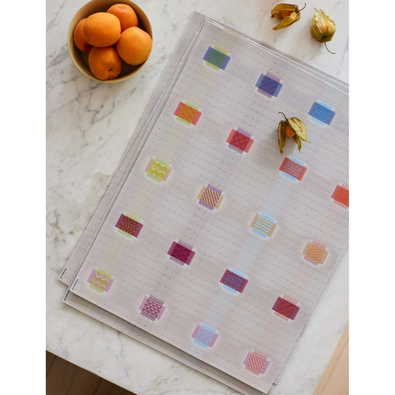 Chilewich Sampler woven rectangle placemat 36x48cm (British brand)