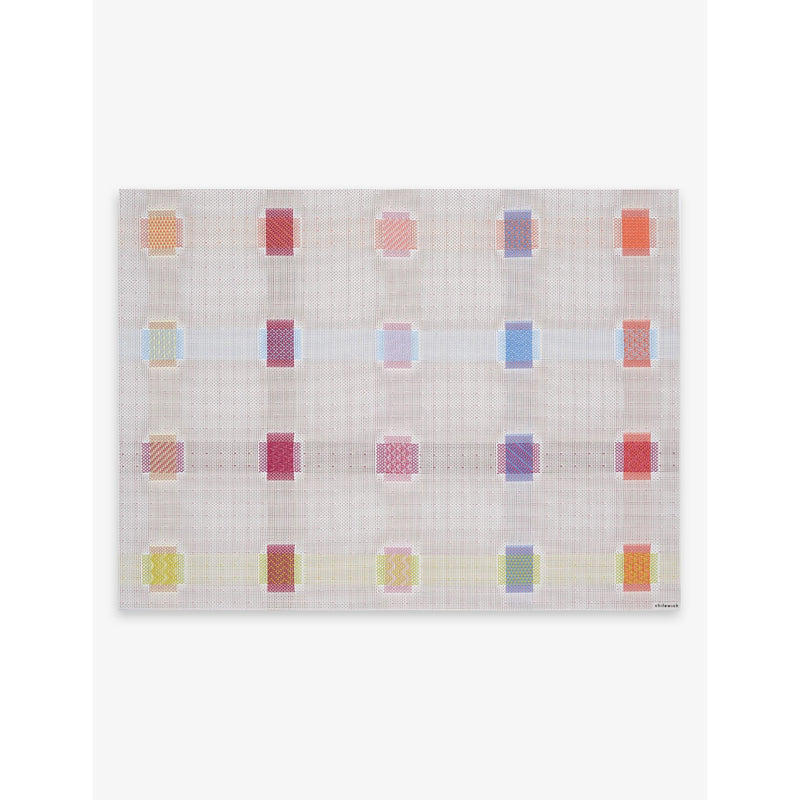Chilewich Sampler woven rectangle placemat 36x48cm (British brand)