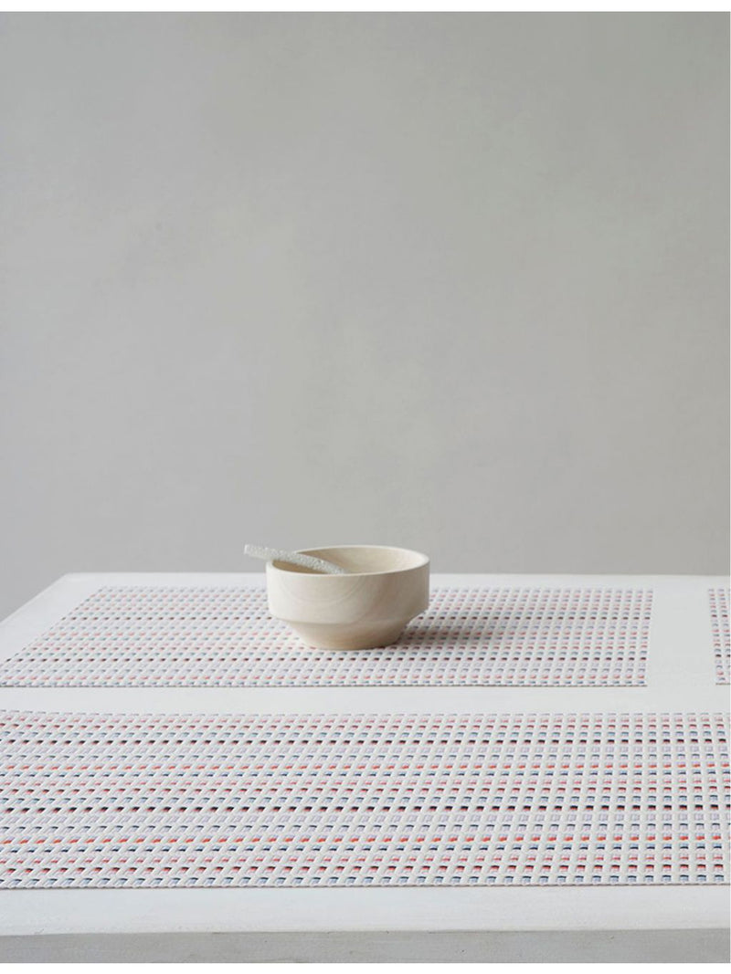 Chilewich Tambour vinyl placemat 36x48, UK version