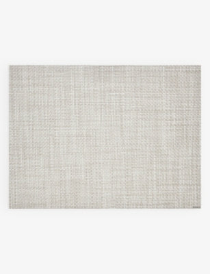 Chilewich basketweave square placemat (British brand)