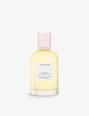 Laura Mercier Ambre Vanille bath and body oil 100ml, imported from the UK