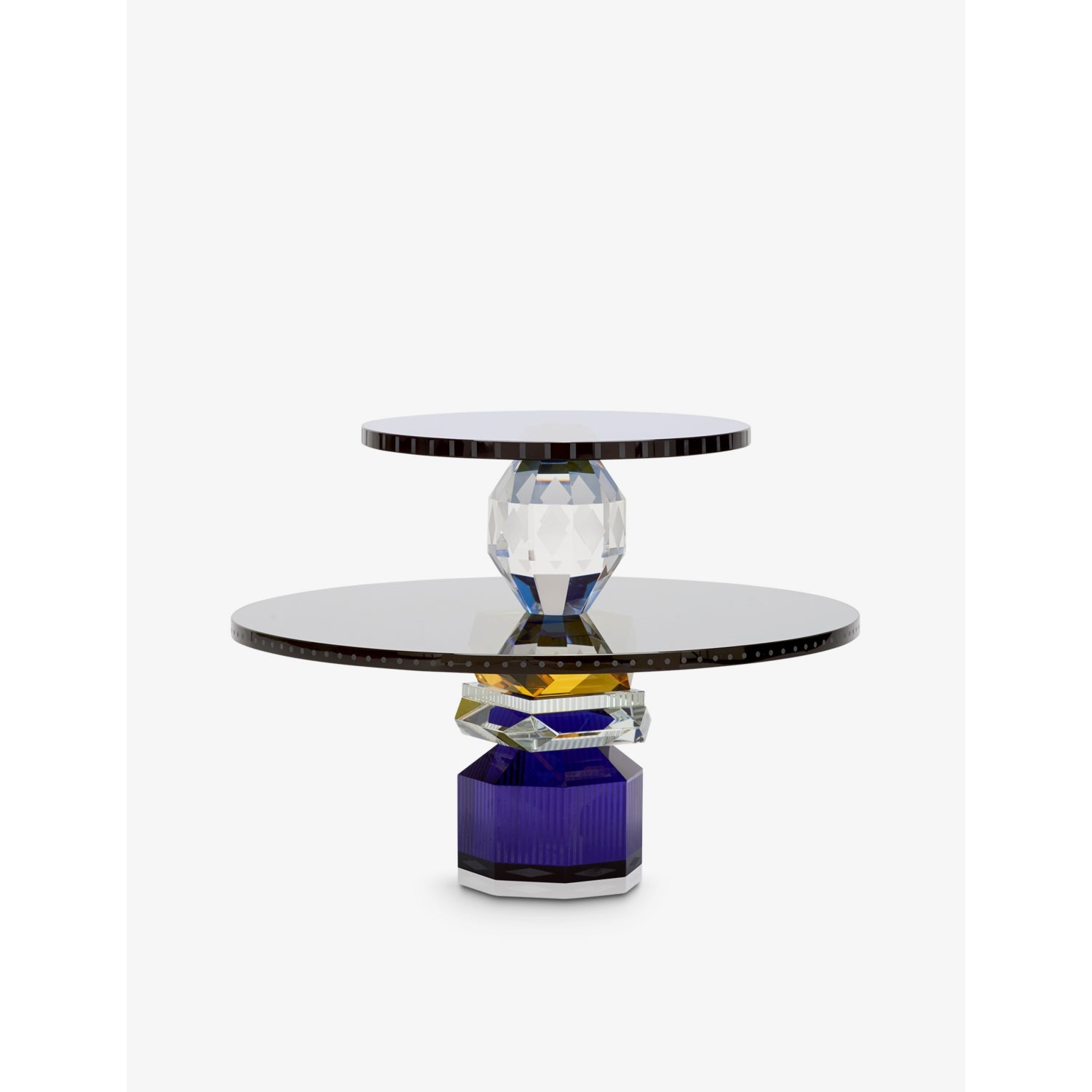 Reflections Copenhagen Dallas Tray crystal cake stand 23.8cm, imported from the UK