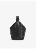 Bottega Veneta mini leather top handle bag (British brand)
