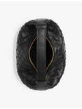Bottega Veneta mini leather top handle bag (British brand)