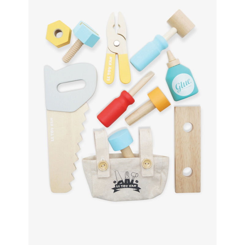Le Toy Van wooden tool box toy, imported from the UK