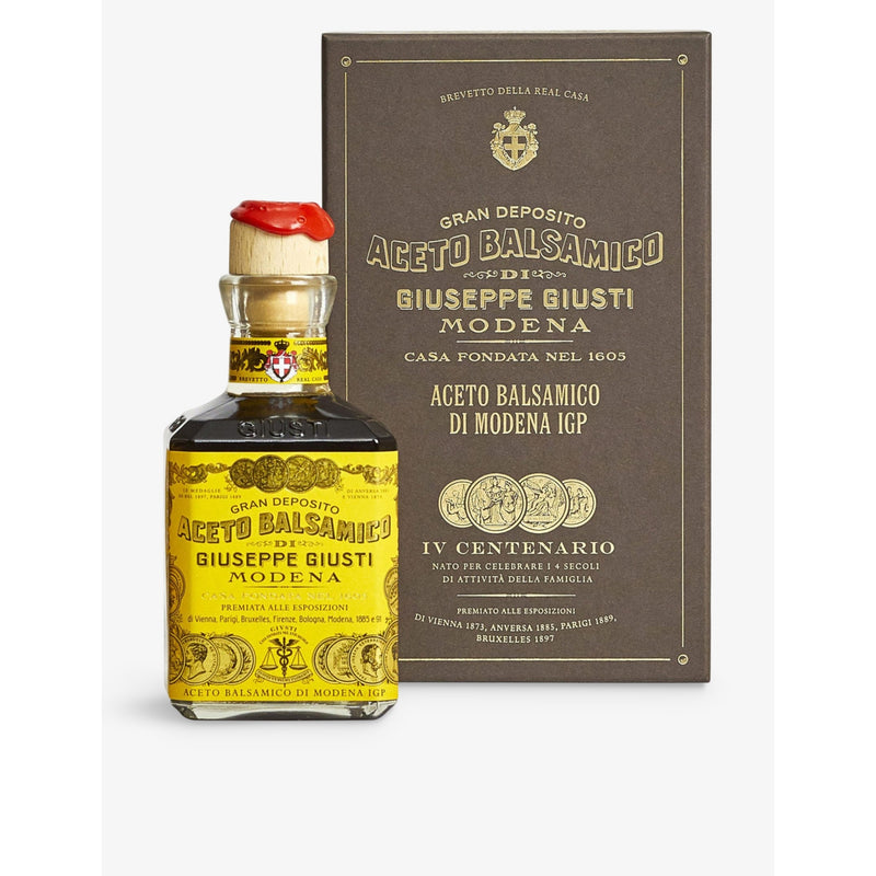 Giuseppe Giusti 4 Gold Medals Cube balsamic vinegar 250ml (British brand)